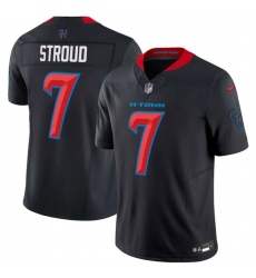 Men's Houston Texans #7 C.J. Stroud Navy 2024 2nd Alternate F.U.S.E Vapor Football Stitched Jersey