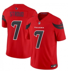 Youth Houston Texans #7 C.J. Stroud Red 2024 Alternate F.U.S.E Vapor Football Stitched Jersey