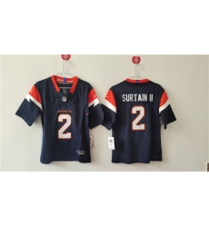 Women's Denver Broncos #2 Pat Surtain II Navy 2024 F.U.S.E. Vapor Stitched Jersey(Run Small)