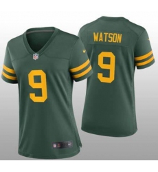 Women's Green Bay Packers #9 Christian Watson Green Legend Stitched Football Jersey