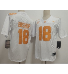 Men's Tennessee Volunteers #18 Desean Bishop White 2026 F.U.S.E. Stitched Jersey