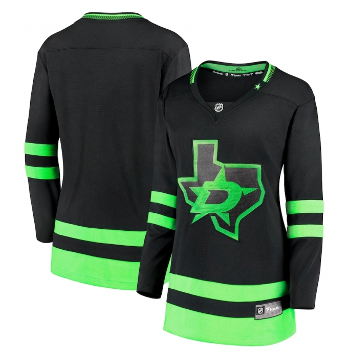 Women's Dallas Stars Fanatics Branded Black 2020-21 Alternate Premier Breakaway Jersey