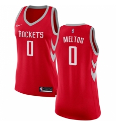 Women's Nike Houston Rockets #0 De'Anthony Melton Swingman Red NBA Jersey - Icon Edition
