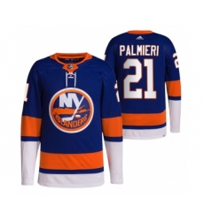 Men's New York Islanders #21 Kyle Palmieri Royal Stitched Jersey