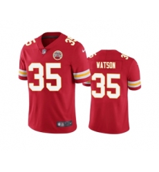 Men's Kansas City Chiefs #35 Jaylen Watson Red Vapor Untouchable Limited Stitched Football Jersey