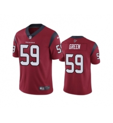 Men's Houston Texans #59 Kenyon Green Red Vapor Untouchable Limited Stitched Jersey
