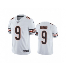 Men's Chicago Bears #9 Jaquan Brisker White Vapor untouchable Limited Stitched Jersey