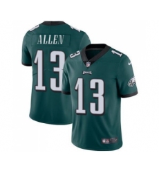 Men's Philadelphia Eagles #13 Devon Allen Green Vapor Untouchable Limited Stitched Jersey