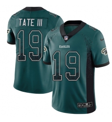 Youth Nike Philadelphia Eagles #19 Golden Tate III Limited Green Rush Drift Fashion NFL Jersey