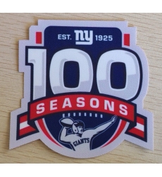 New York Giants 100th Season Patch