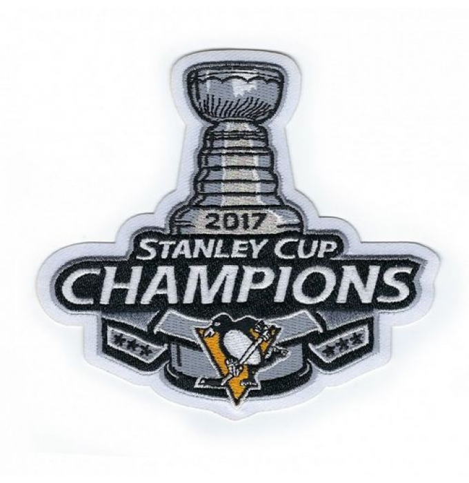 Stitched 2017 NHL Stanley Cup Finals Champions Pittsburgh Penguins Jersey Patch