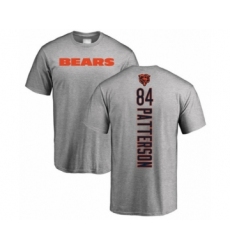 Football Chicago Bears #84 Cordarrelle Patterson Ash Backer T-Shirt
