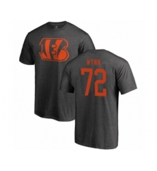 Football Cincinnati Bengals #72 Kerry Wynn Ash One Color T-Shirt