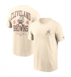 Men's Cleveland Browns Natural Freestyle Essential T-Shirt