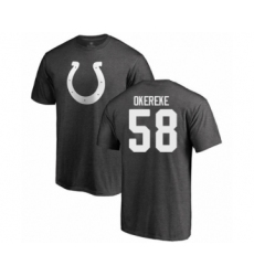 Football Indianapolis Colts #58 Bobby Okereke Ash One Color T-Shirt