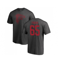 Football Atlanta Falcons #65 Brandon Fusco Ash One Color T-Shirt
