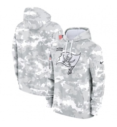 Men's Tennessee Titans 2024 Arctic Camo Salute To Service Club Fleece Pullover Hoodie