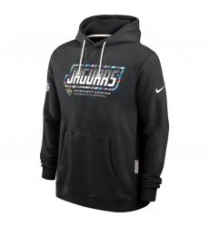 Men's Jacksonville Jaguars Black 2026 Crucial Catch Sideline Standard Issue Dri-FIT Pullover Hoodie