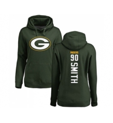 Football Women's Green Bay Packers #90 Za'Darius Smith Green Backer Hoodie