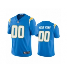 Los Angeles Chargers Custom Powder Blue 2020 Vapor Limited Jersey