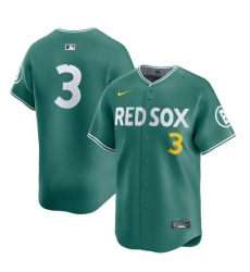 Men's Boston Red Sox #3 Ceddanne Rafaela Green 2025 City Connect Limited Stitched Baseball Jersey