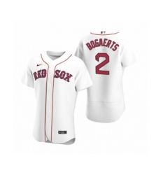 Men's Boston Red Sox #2 Xander Bogaerts Nike White Authentic 2020 Home Jersey