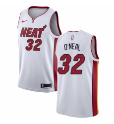 Youth Nike Miami Heat #32 Shaquille O'Neal Swingman NBA Jersey - Association Edition
