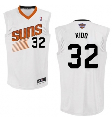 Men's Adidas Phoenix Suns #32 Jason Kidd Swingman White Home NBA Jersey