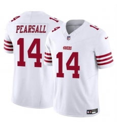 Youth San Francisco 49ers #14 Ricky Pearsall White 2024 Draft F.U.S.E. Vapor Untouchable Limited Football Stitched Jersey