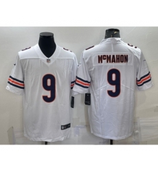 Men's Chicago Bears #9 Jim McMahon White 2022 Vapor Untouchable Stitched NFL Nike Limited Jersey