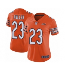 Women's Chicago Bears #23 Kyle Fuller Orange Alternate 100th Season Limited Football Jersey