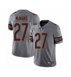 Youth Chicago Bears #27 Sherrick McManis Limited Silver Inverted Legend Football Jersey