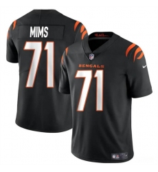 Men's Cincinnati Bengals #71 Amarius Mims Black 2024 Draft Vapor Untouchable Limited Football Stitched Jersey