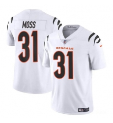 Youth Cincinnati Bengals #31 Zack Moss White Vapor Untouchable Limited Stitched Jersey