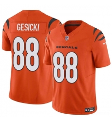 Youth Cincinnati Bengals #88 Mike Gesicki Orange 2024 F.U.S.E. Vapor Untouchable Limited Stitched Jersey