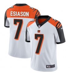 Youth Nike Cincinnati Bengals #7 Boomer Esiason Vapor Untouchable Limited White NFL Jersey