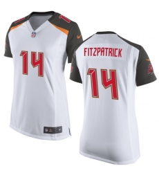 Women's Nike Tampa Bay Buccaneers #14 Ryan Fitzpatrick Game White NFL Jersey