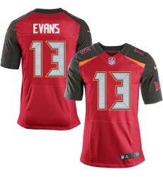 Men's Nike Tampa Bay Buccaneers #13 Mike Evans Elite Red Team Color NFL Jersey Men's Nike Tampa Bay Buccaneers #13 Mike Evans Elite Red Team Color NFL Jersey
