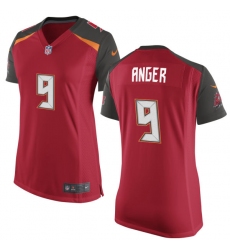 Women's Nike Tampa Bay Buccaneers #9 Bryan Anger Game Red Team Color NFL Jersey