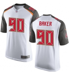 Men's Nike Tampa Bay Buccaneers #90 Chris Baker Game White NFL Jersey