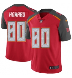 Youth Nike Tampa Bay Buccaneers #80 O. J. Howard Elite Red Team Color NFL Jersey