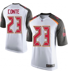Men's Nike Tampa Bay Buccaneers #23 Chris Conte Game White NFL Jersey