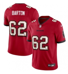 Men's Tampa Bay Buccaneers #62 Graham Barton Red 2024 Draft Vapor Limited Football Stitched Jersey