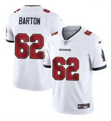 Men's Tampa Bay Buccaneers #62 Graham Barton White 2024 Draft Vapor Limited Football Stitched Jersey