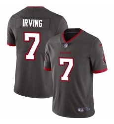 Men's Tampa Bay Buccaneers #7 Bucky Irving Grey Vapor Limited Stitched Jersey