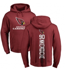 NFL Nike Arizona Cardinals #90 Robert Nkemdiche Maroon Backer Pullover Hoodie