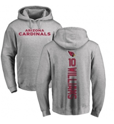 NFL Nike Arizona Cardinals #10 Chad Williams Ash Backer Pullover Hoodie