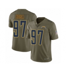 Youth Los Angeles Chargers #97 Joey Bosa Limited Olive 2017 Salute to Service Football Jersey Youth Los Angeles Chargers #97 Joey Bosa Limited Olive 2017 Salute to Service Football Jersey