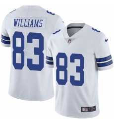 Youth Nike Dallas Cowboys #83 Terrance Williams White Vapor Untouchable Limited Player NFL Jersey