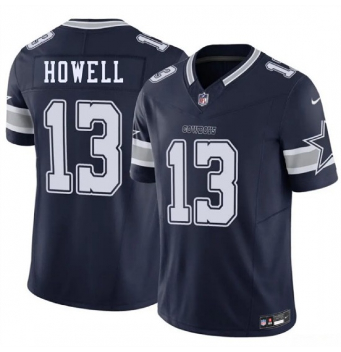 Men's Dallas Cowboys #13 Sam Howell Navy 2026 F.U.S.E Vapor Untouchable Limited Stitched Football Jersey
